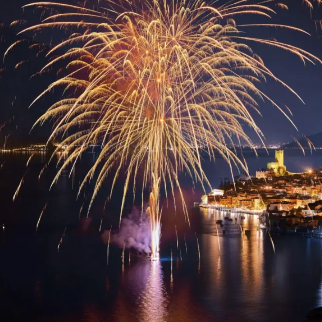 Fireworks of sant'Anna